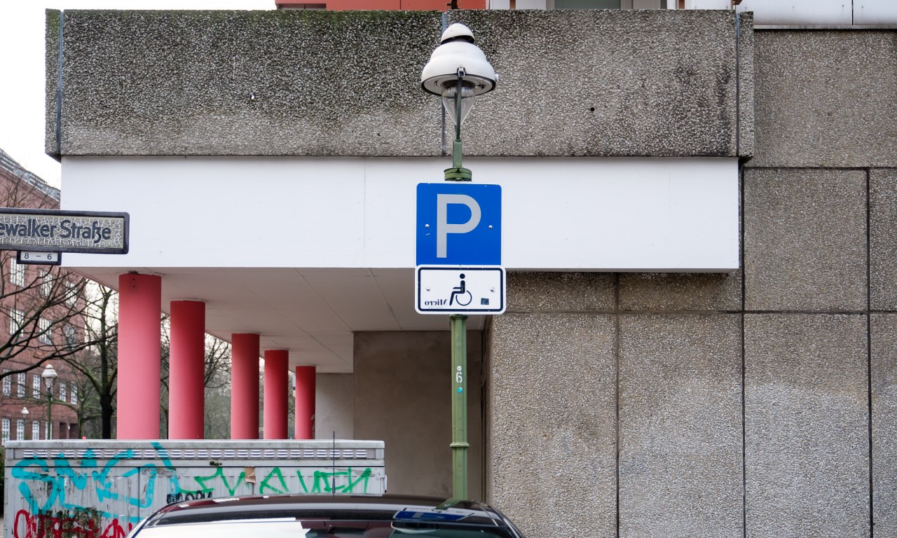 Parkplätze für Schwerbehinderte in Erfurt